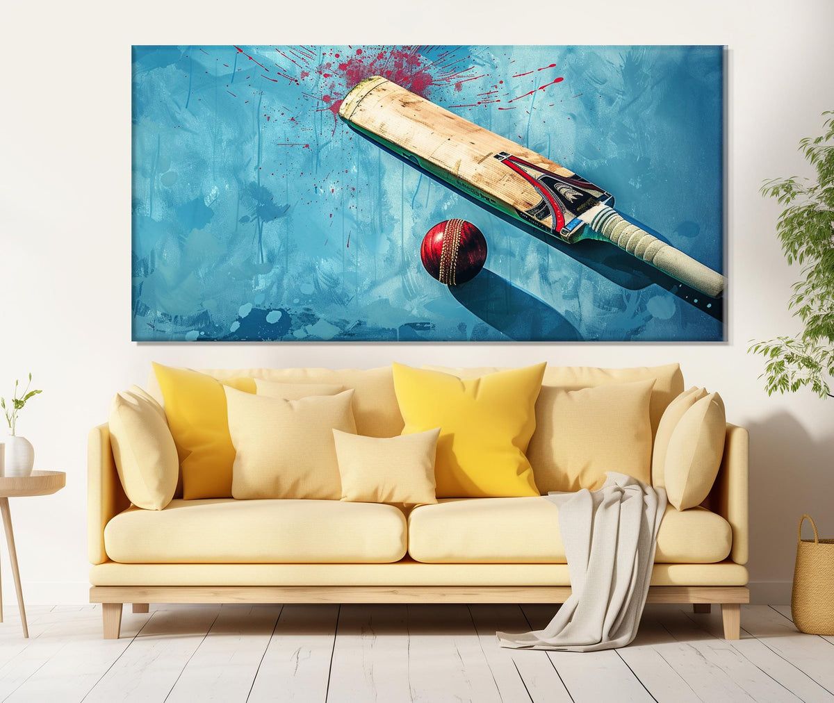 Cricket Stadium Poster - A2 - Cricket wall art